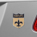 Fanmats New Orleans Saints Heavy Duty Aluminum Embossed Color Emblem - Alternate