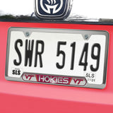 Fanmats Virginia Tech Hokies Embossed License Plate Frame, 6.25" x 12.25" Fan Gear NCAA Virginia Tech Hokies