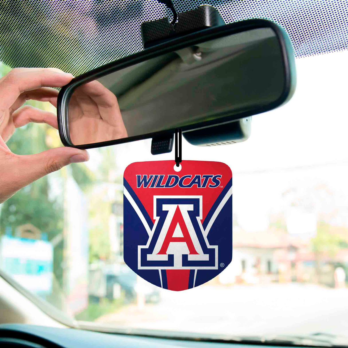 Fanmats Arizona Wildcats 2 Pack Air Freshener Fan Gear NCAA Arizona Wildcats