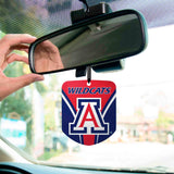 Fanmats Arizona Wildcats 2 Pack Air Freshener Fan Gear NCAA Arizona Wildcats
