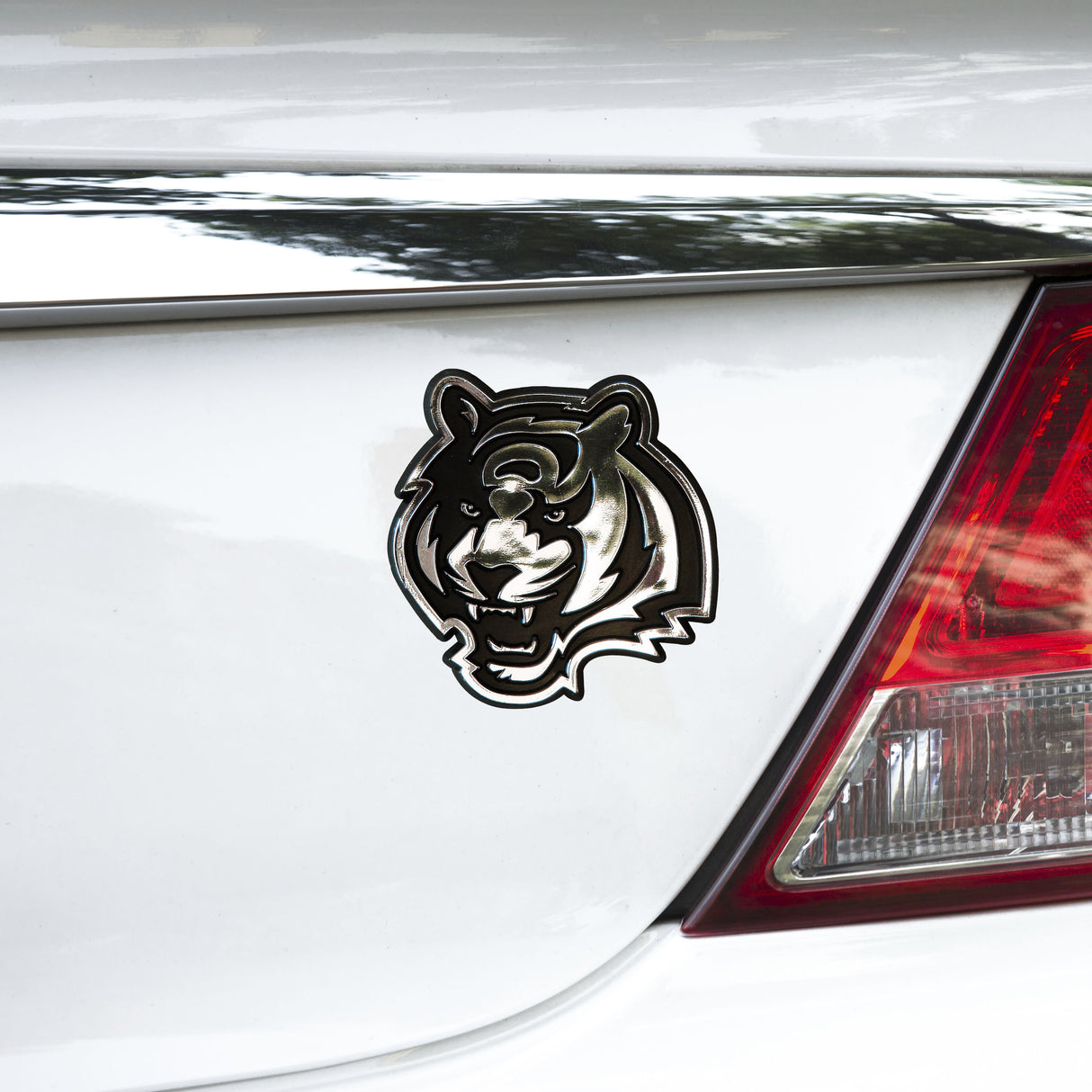 Fanmats Cincinnati Bengals Molded Chrome Plastic Emblem