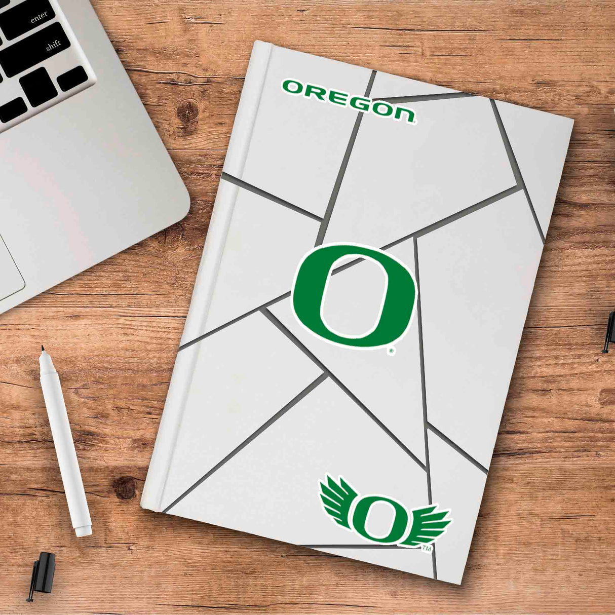Fanmats Oregon Ducks 3 Piece Decal Sticker Set