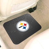 Fanmats Pittsburgh Steelers Back Seat Car Utility Mat - 14" x 17" Fan Gear NFL Pittsburgh Steelers