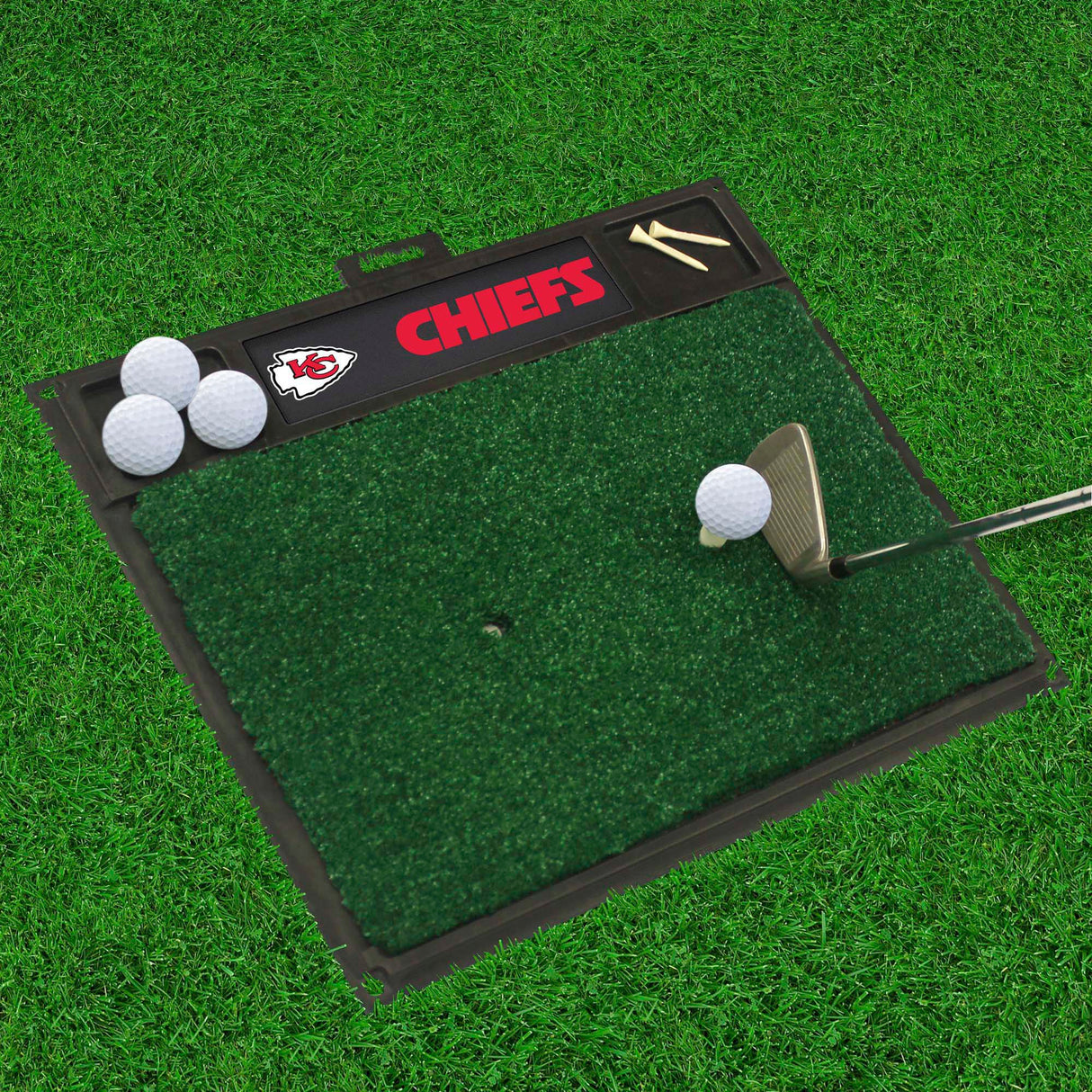 Fanmats Kansas City Chiefs Golf Hitting Mat