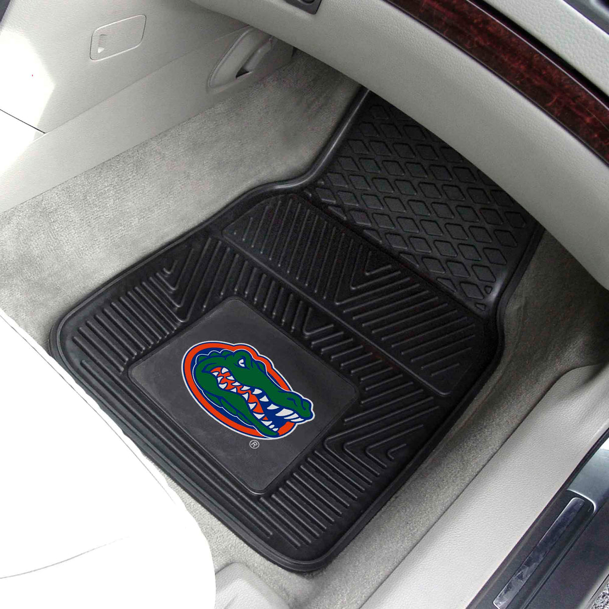 Fanmats Florida Gators Heavy Duty Car Mat Set - 2 Pieces Fan Gear NCAA Florida Gators