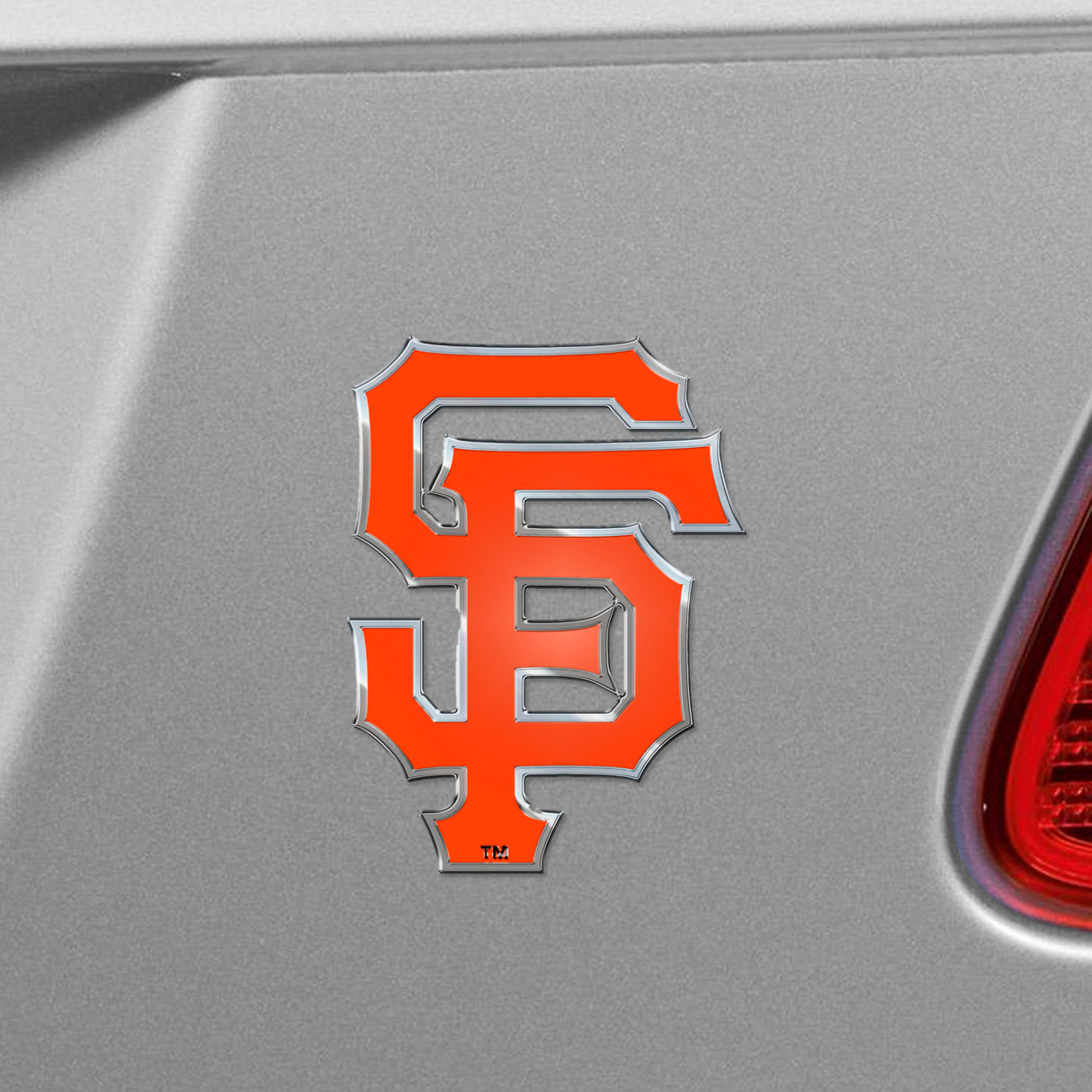 Fanmats San Francisco Giants Heavy Duty Aluminum Embossed Color Emblem