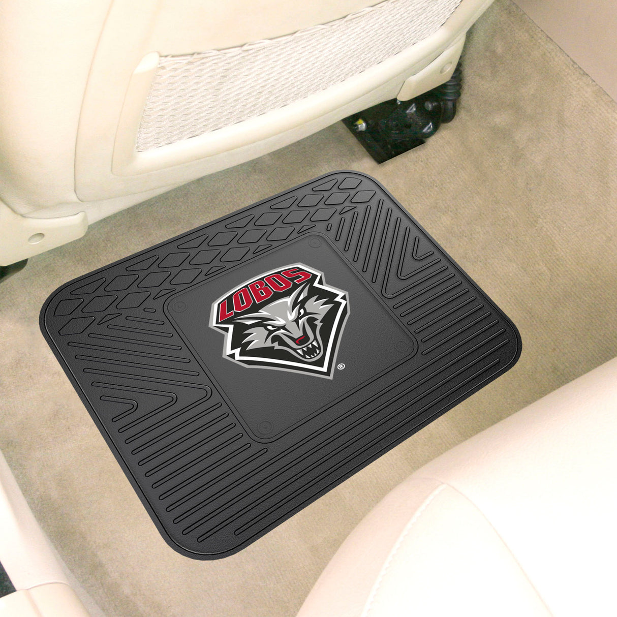 Fanmats New Mexico Lobos Back Seat Car Utility Mat - 14" x 17"