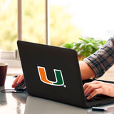 Fanmats Miami Hurricanes Matte Decal Sticker