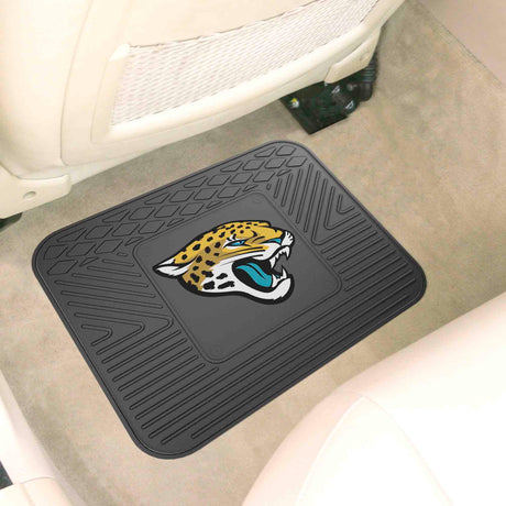 Fanmats Jacksonville Jaguars Back Seat Car Utility Mat - 14" x 17" Fan Gear NFL Jacksonville Jaguars