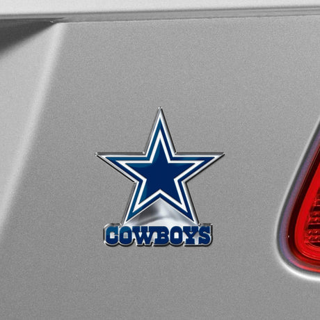 Fanmats Dallas Cowboys Heavy Duty Aluminum Embossed Color Emblem - Alternate Fan Gear NFL Dallas Cowboys