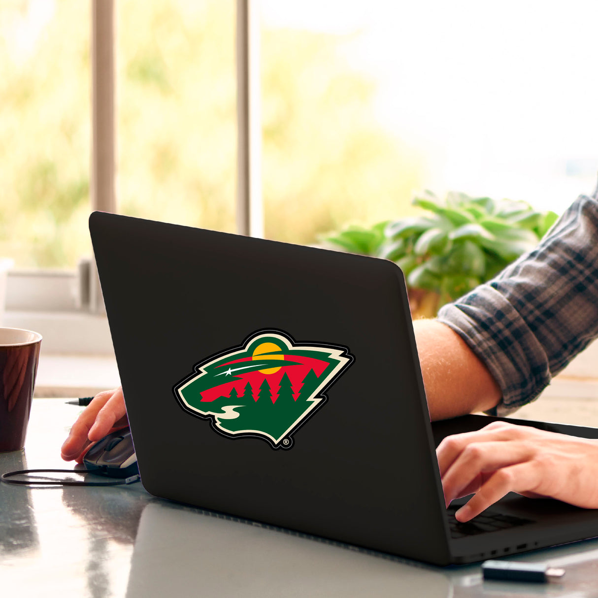 Fanmats Minnesota Wild Matte Decal Sticker