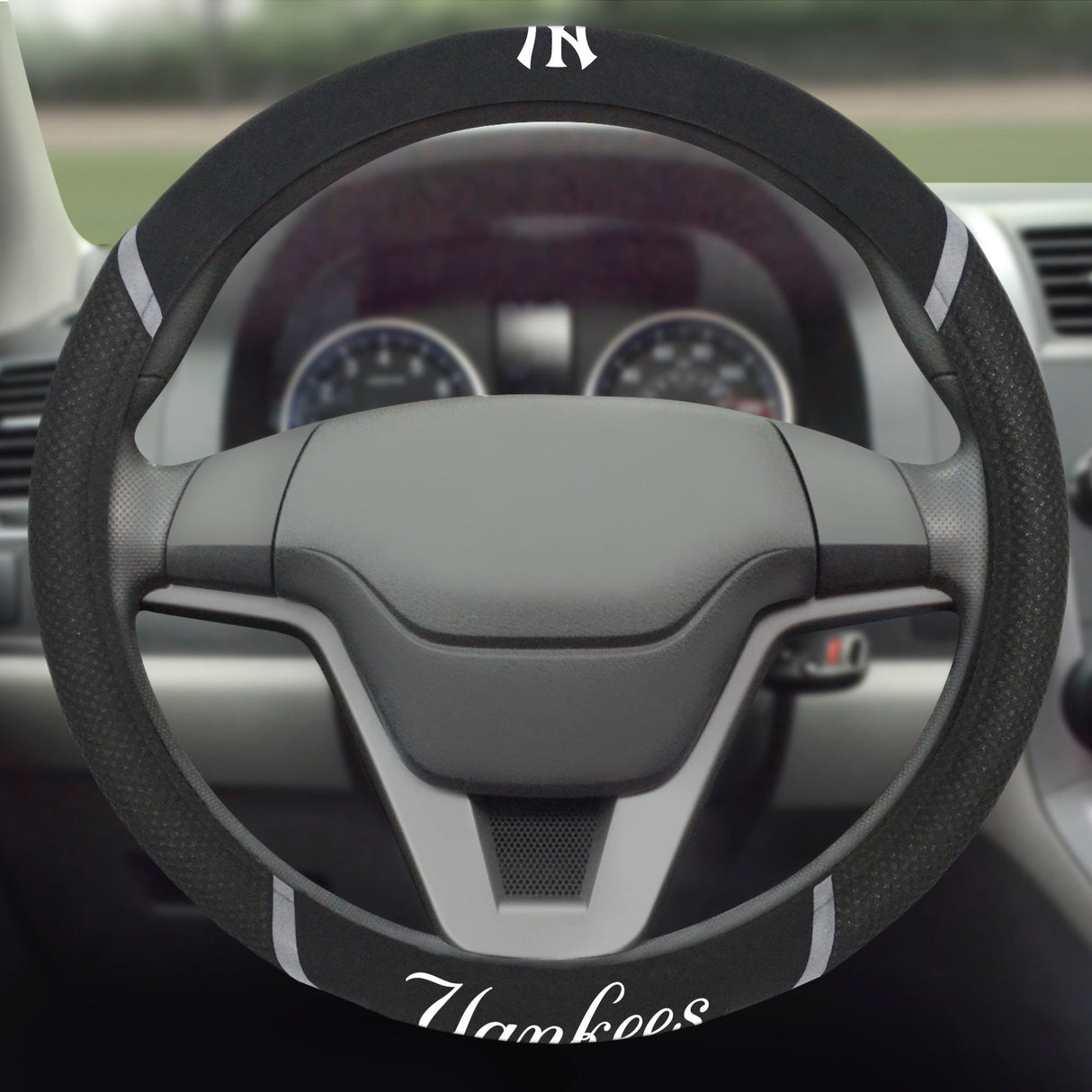 Fanmats New York Yankees Embroidered Steering Wheel Cover