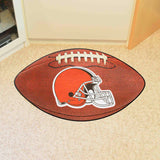 Fanmats Cleveland Browns Football Rug - 20.5" x 32.5" Fan Gear NFL Cleveland Browns