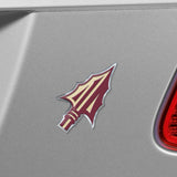 Fanmats Florida State Seminoles Heavy Duty Aluminum Embossed Color Emblem - Alternate Fan Gear NCAA Florida State Seminoles