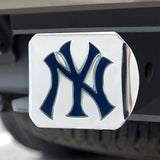 Fanmats New York Yankees Hitch Cover - 3D Color Emblem Fan Gear MLB New York Yankees