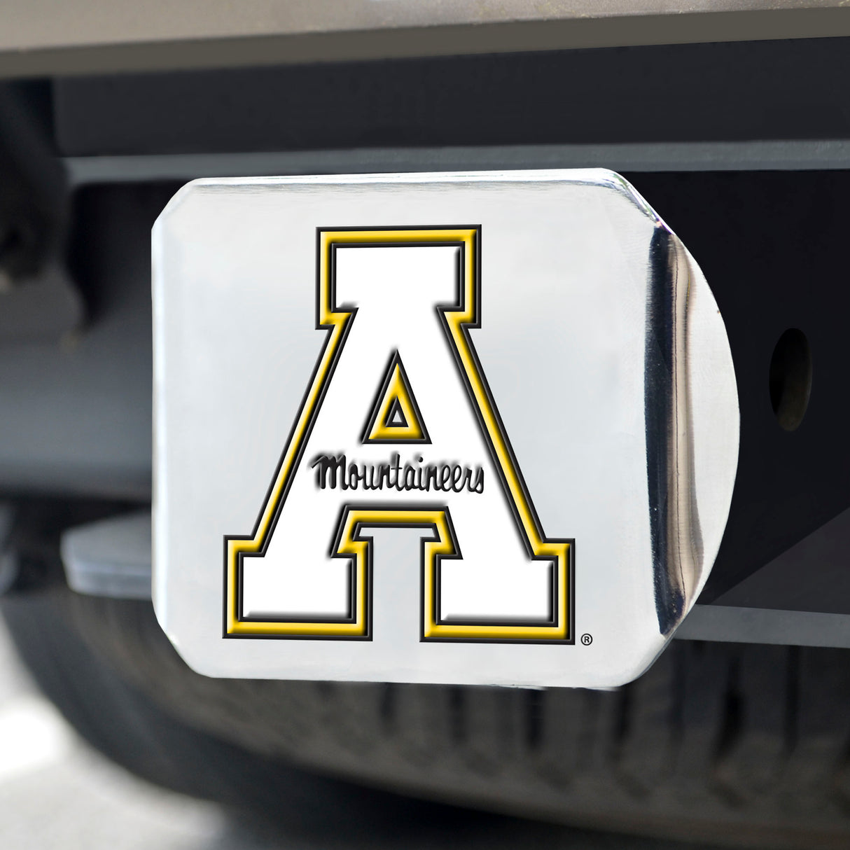 Fanmats Appalachian State Mountaineers Hitch Cover - 3D Color Emblem