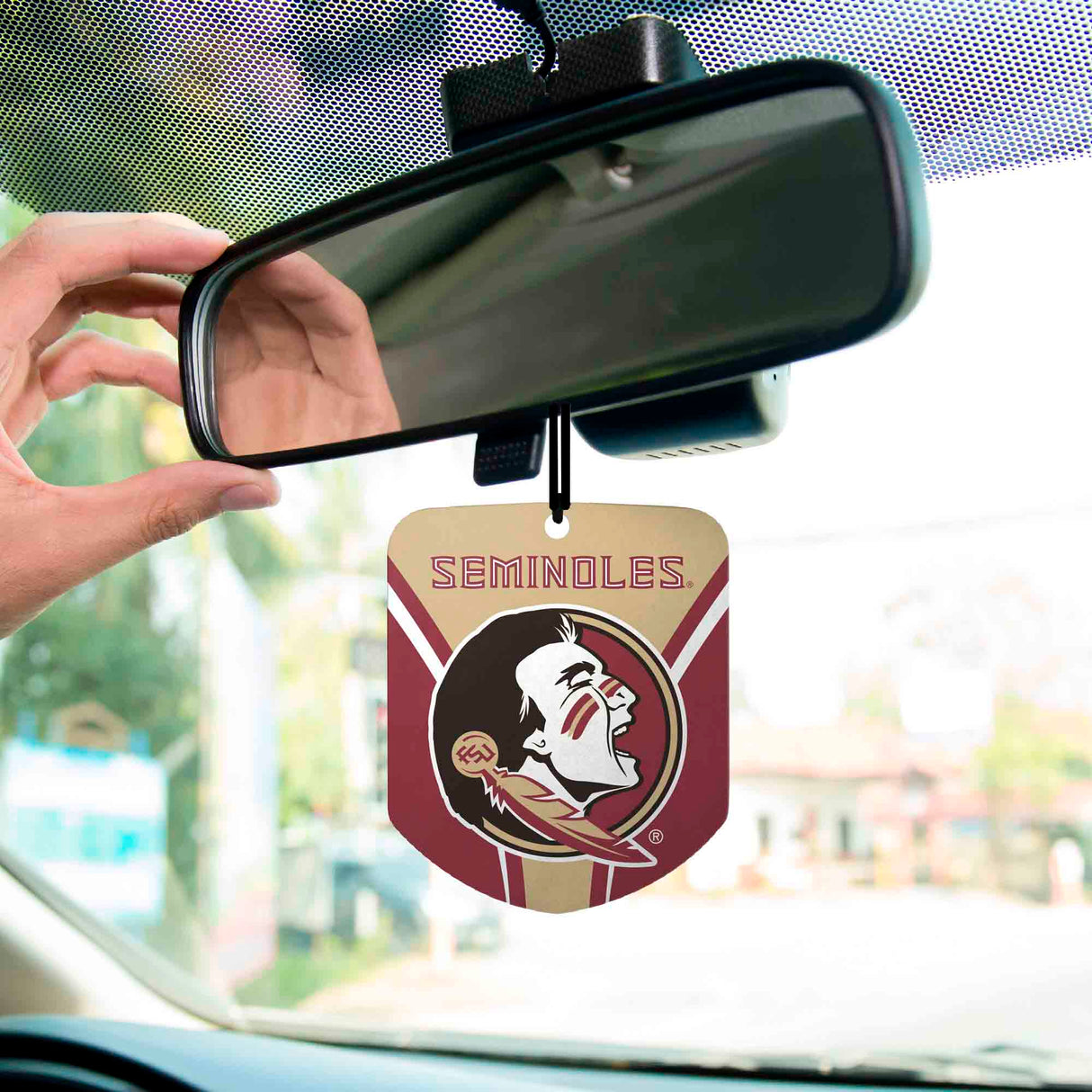 Fanmats Florida State Seminoles 2 Pack Air Freshener Fan Gear NCAA Florida State Seminoles