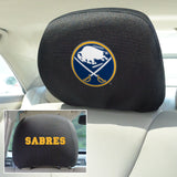 Fanmats Buffalo Sabres Embroidered Head Rest Cover Set - 2 Pieces