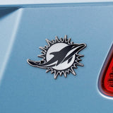 Fanmats Miami Dolphins 3D Chrome Metal Emblem