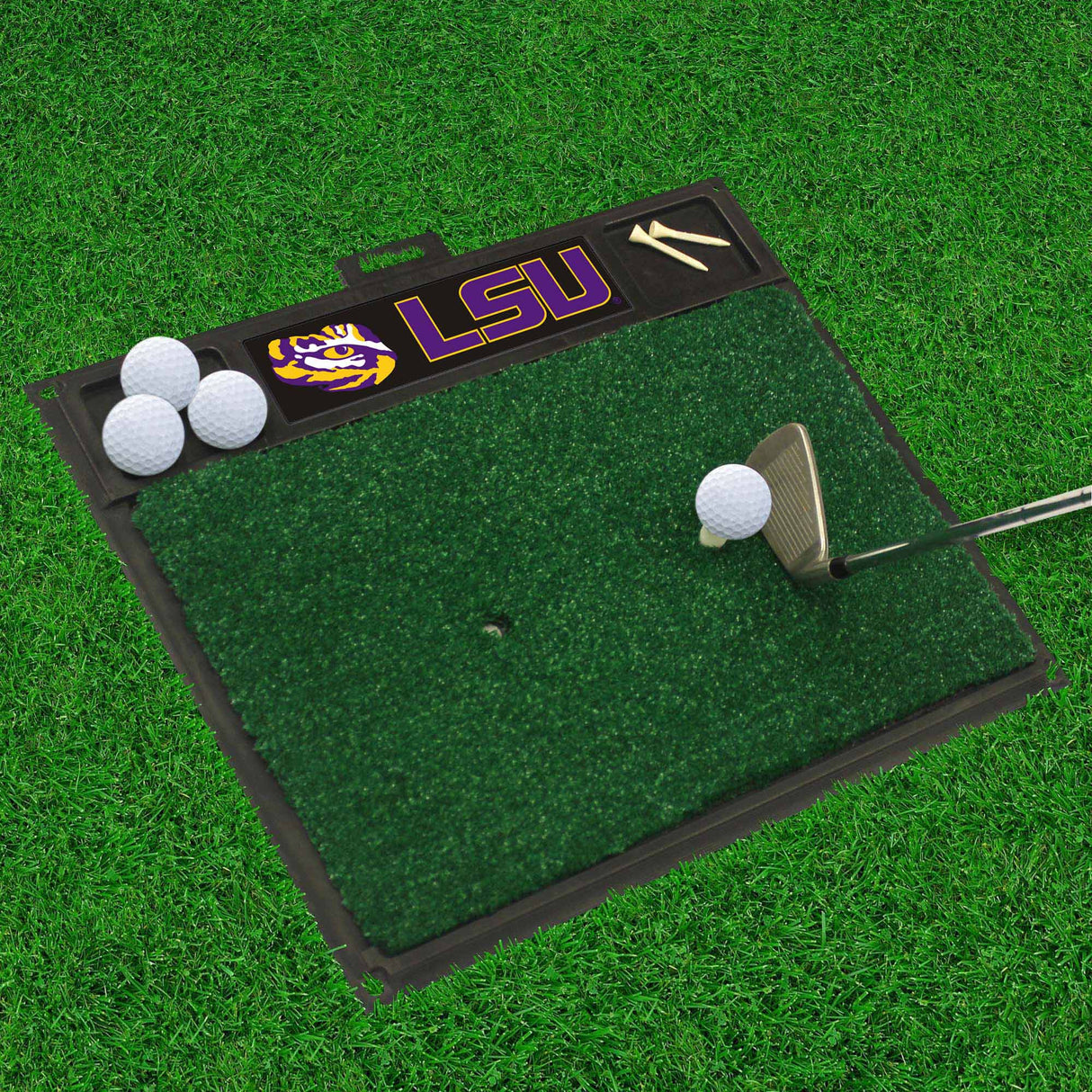 Fanmats LSU Tigers Golf Hitting Mat