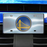 Fanmats Golden State Warriors 3D Stainless Steel License Plate