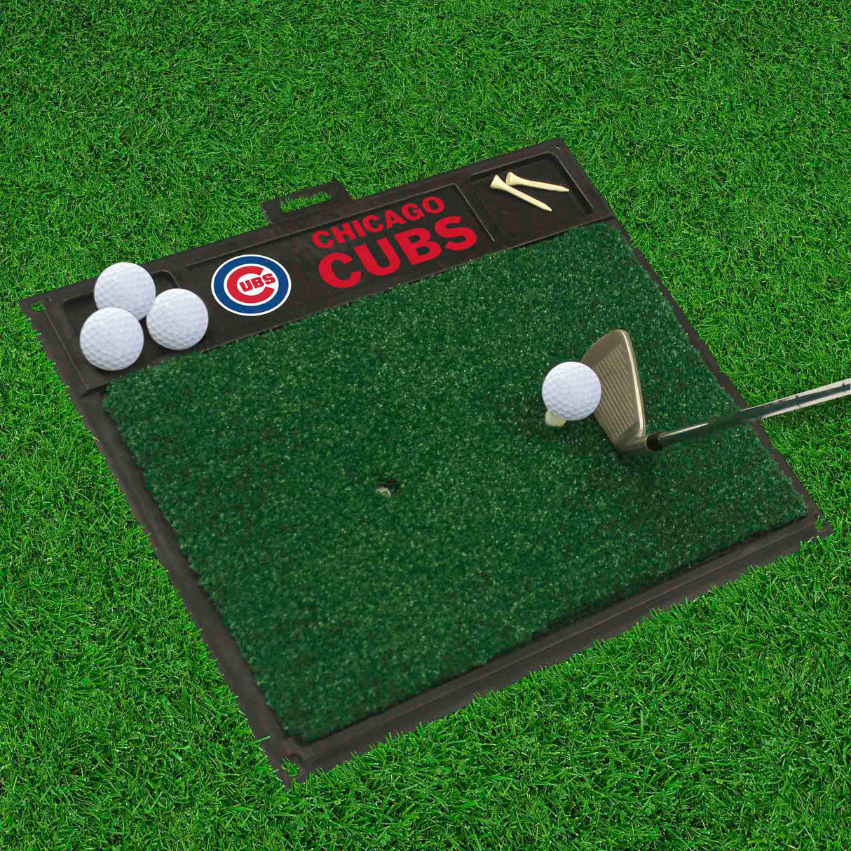 Fanmats Chicago Cubs Golf Hitting Mat