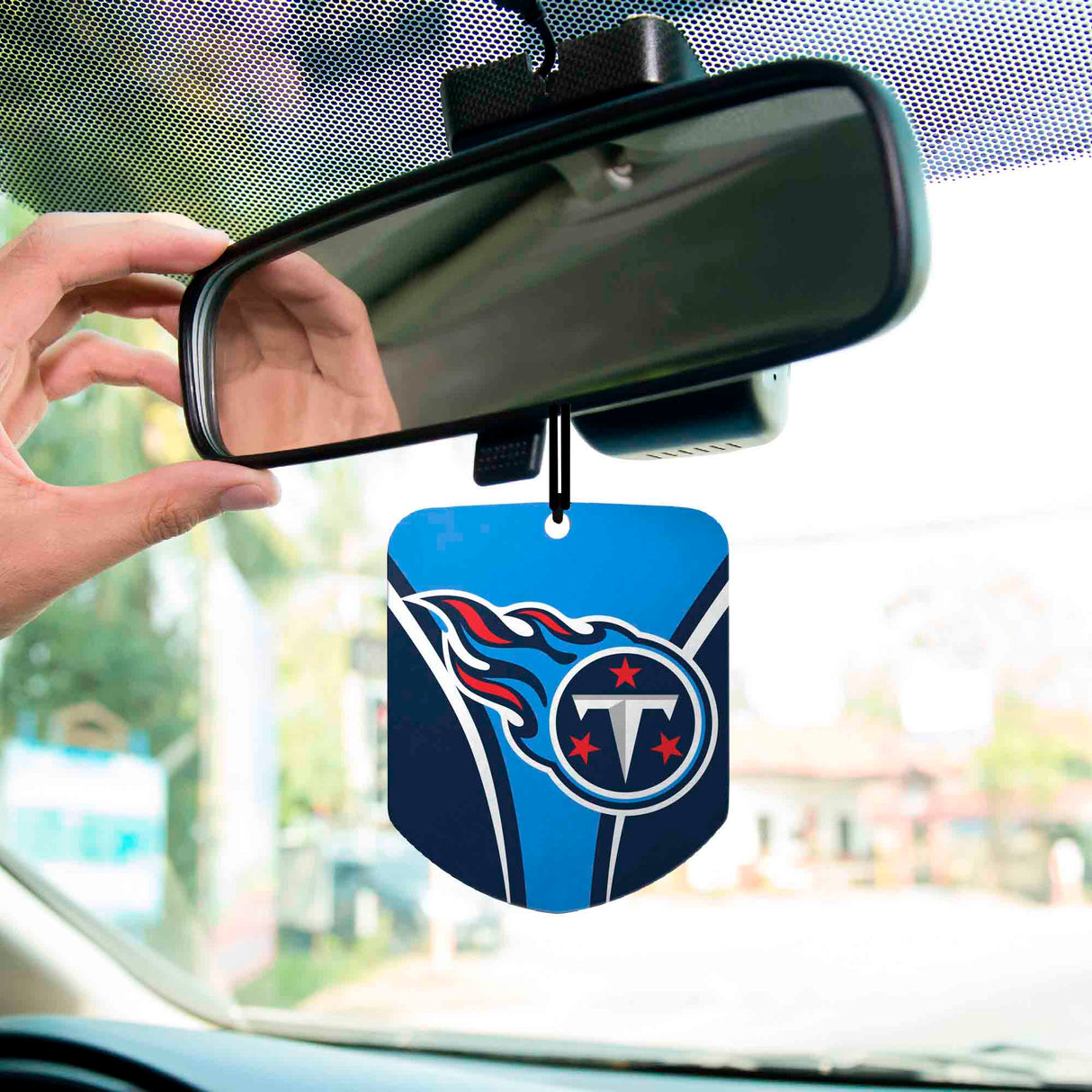 Fanmats Tennessee Titans 2 Pack Air Freshener Fan Gear NFL Tennessee Titans