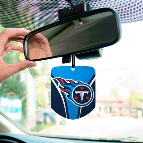 Fanmats Tennessee Titans 2 Pack Air Freshener Fan Gear NFL Tennessee Titans