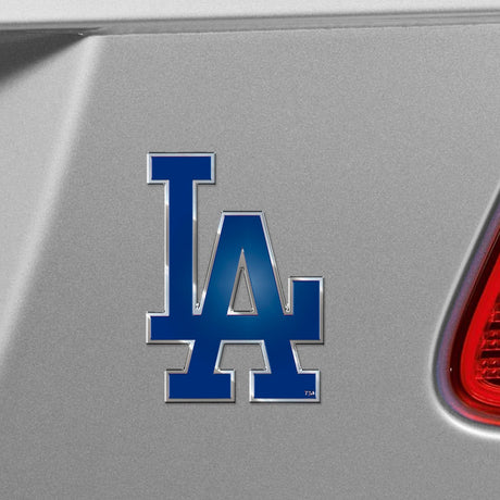Fanmats Los Angeles Dodgers Heavy Duty Aluminum Embossed Color Emblem Fan Gear MLB Los Angeles Dodgers