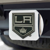 Fanmats Los Angeles Kings Chrome Metal Hitch Cover with Chrome Metal 3D Emblem