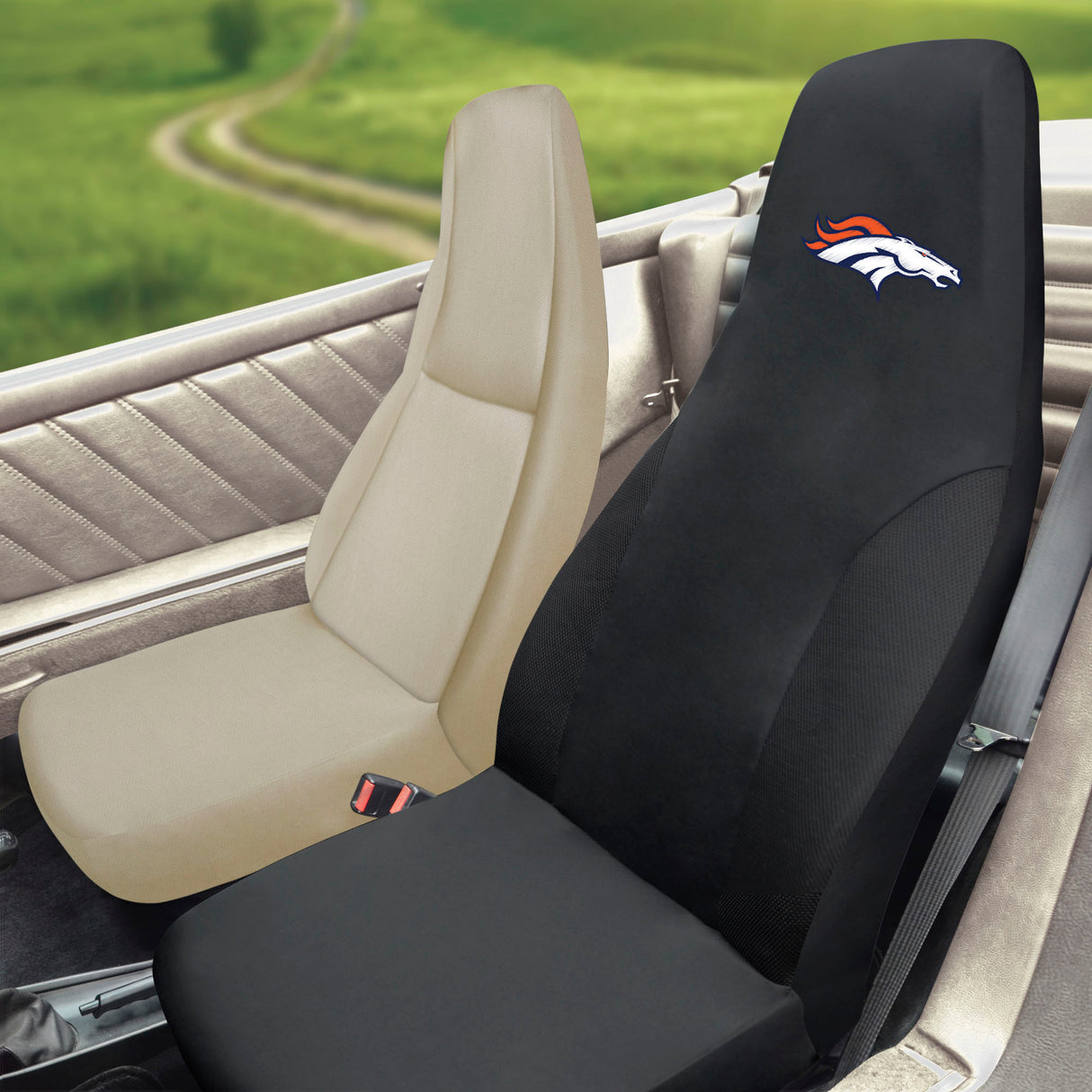 Fanmats Denver Broncos Embroidered Seat Cover