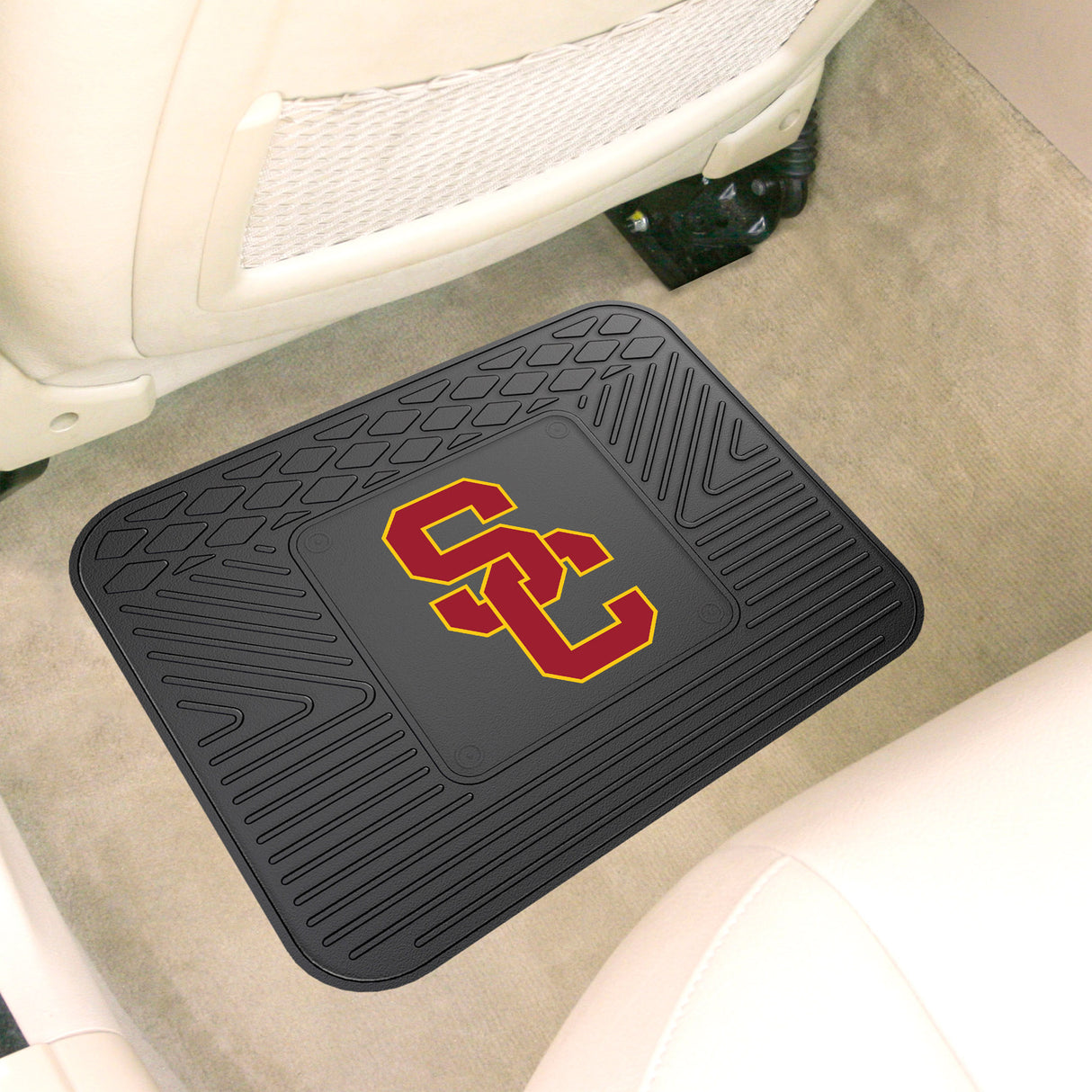 Fanmats Southern California Trojans Back Seat Car Utility Mat - 14" x 17"