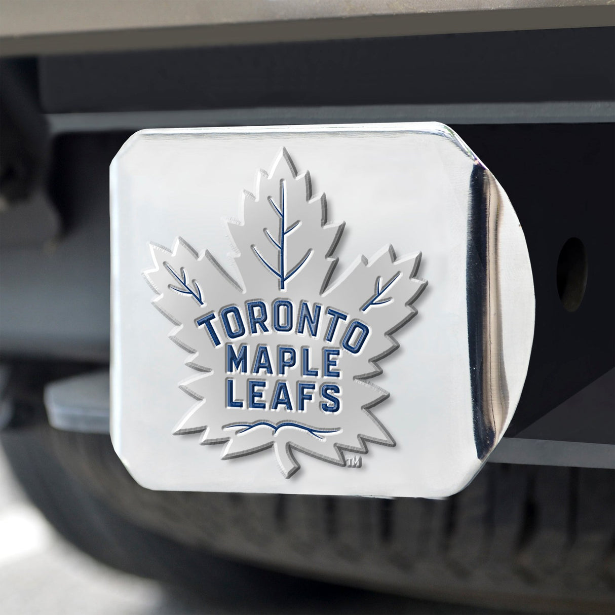 Fanmats Toronto Maple Leafs Hitch Cover - 3D Color Emblem Fan Gear NHL Toronto Maple Leafs