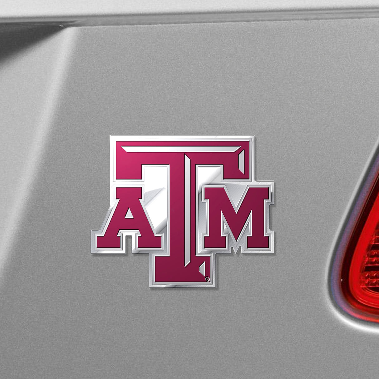 Fanmats Texas A&M Aggies Heavy Duty Aluminum Embossed Color Emblem