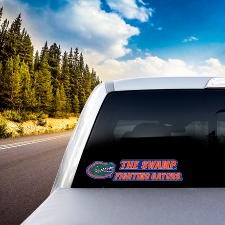Fanmats Florida Gators 2 Piece Team Slogan Decal Sticker Set Fan Gear NCAA Florida Gators