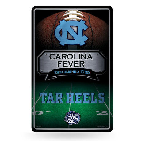 NCAA North Carolina Tar Heels Large Metal Sign Fan Gear NCAA North Carolina Tar Heels