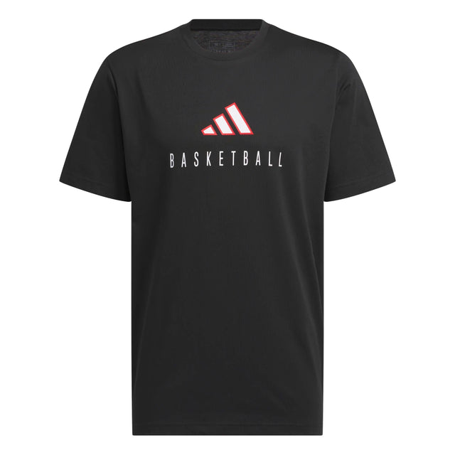 adidas Men's Basketball Performance Logo T-Shirt-1