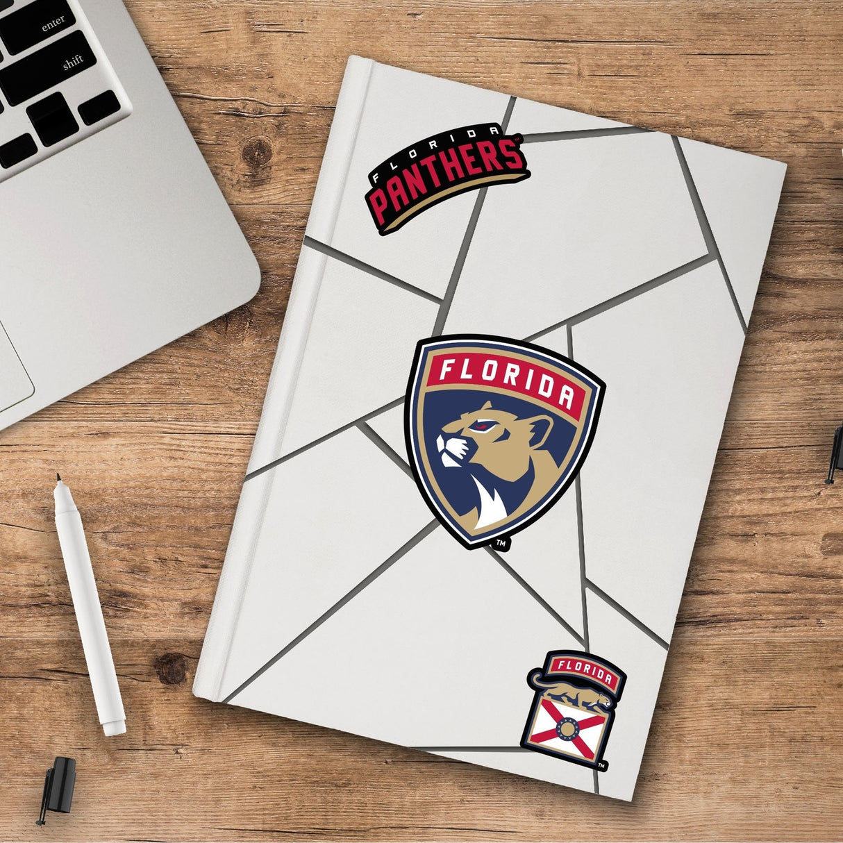 Fanmats Florida Panthers 3 Piece Decal Sticker Set Fan Gear NHL Florida Panthers