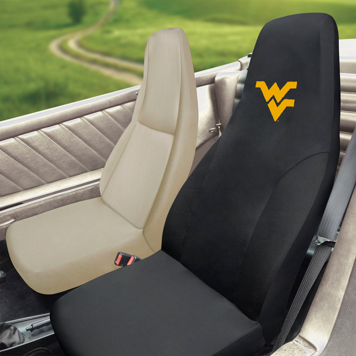 Fanmats West Virginia Mountaineers Embroidered Seat Cover