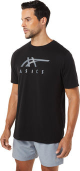 Asics Men's Stripe Short Sleeve Tee-4