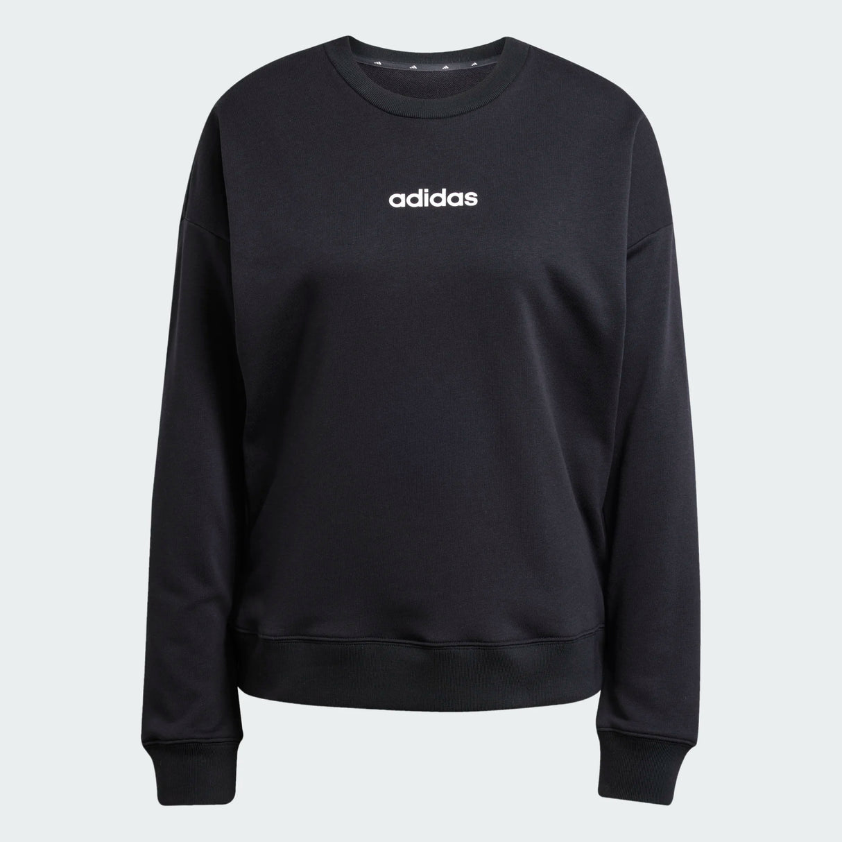 adidas Women's Linear Logo Sweatshirt Womens Apparel Sweatshirts & Fleece