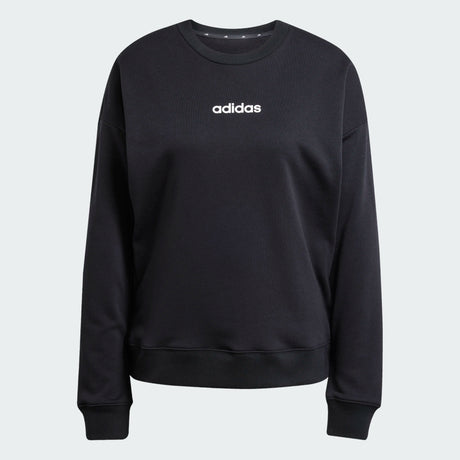 adidas Women's Linear Logo Sweatshirt Womens Apparel Sweatshirts & Fleece