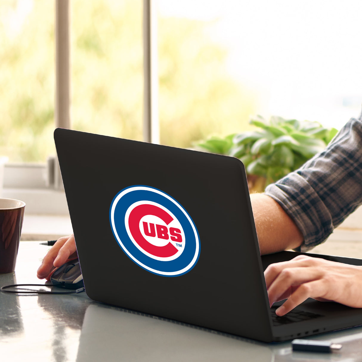 Fanmats Chicago Cubs Matte Decal Sticker Fan Gear MLB Chicago Cubs