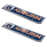 Fanmats Auburn Tigers 2 Piece Heavy Duty Aluminum Embossed Truck Emblem Set