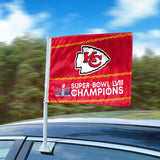 Fanmats Kansas City Chiefs Car Flags Fan Gear NFL Kansas City Chiefs