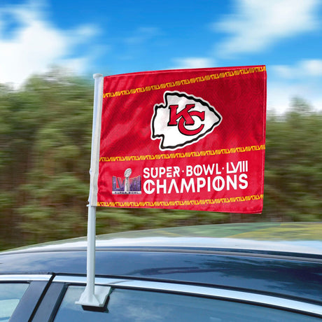 Fanmats Kansas City Chiefs Car Flags Fan Gear NFL Kansas City Chiefs