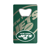 Fanmats New York Jets Credit Card Style Bottle Opener - 2” x 3.25"