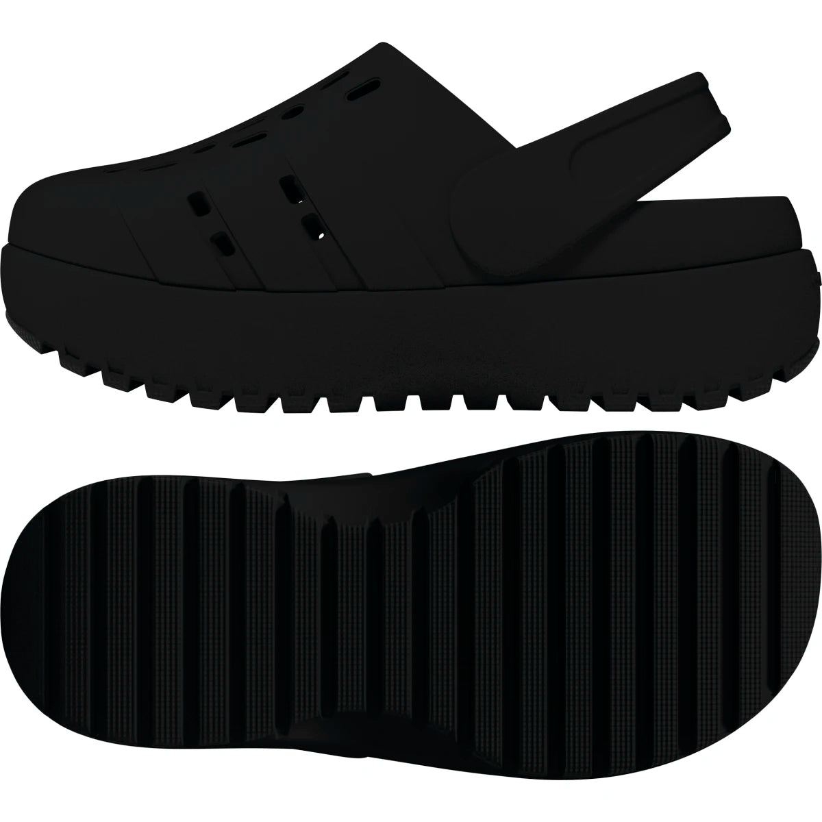 adidas Women's Adilette Platform Clogs