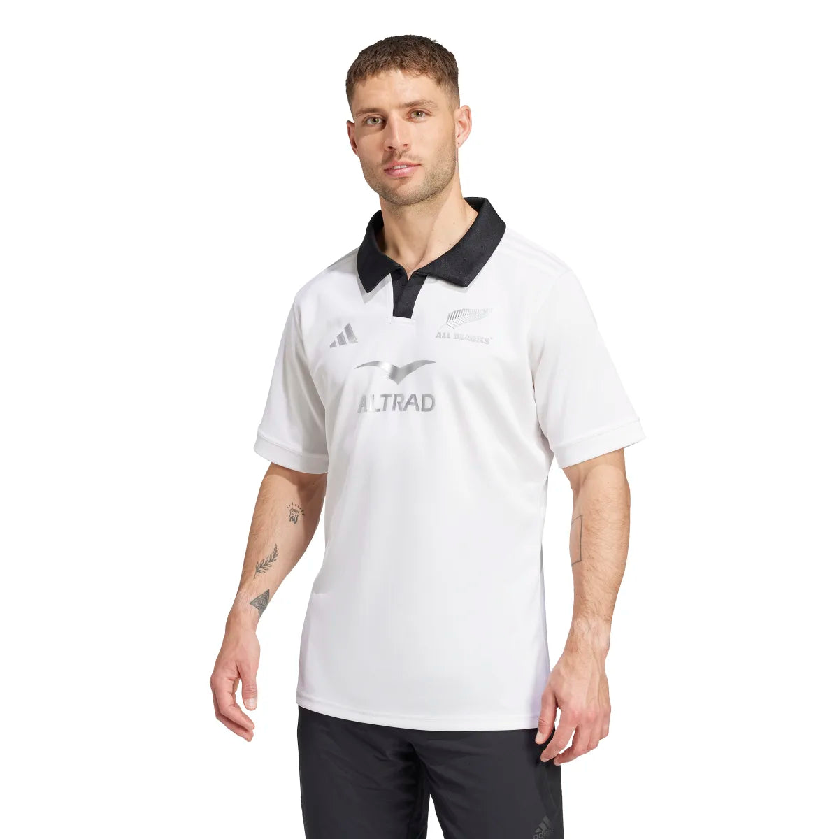 adidas Men's All Blacks Rugby Short Sleeve Jersey