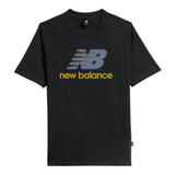 New Balance Men's DTLR Stacked Logo T-Shirt Mens Apparel Shirts & Tops